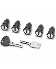 JUEGO BOMBINES PARA 5 MALETAS GIVI SMART SECURITY LOCK SLR105