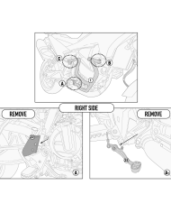 DEFENSAS DE MOTOR GIVI TN7710 TN7717OR KTM 890 SMT