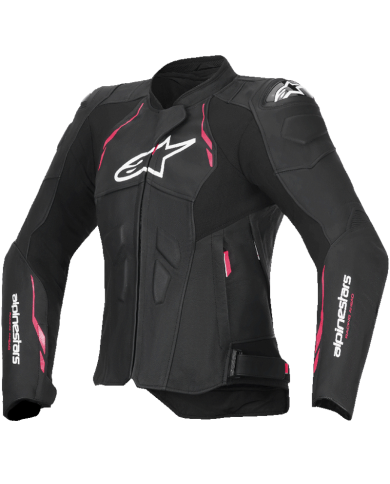 CHAQUETA ALPINESTARS STELLA DUSK LADY BLACK/DIVA PINK/WHITE