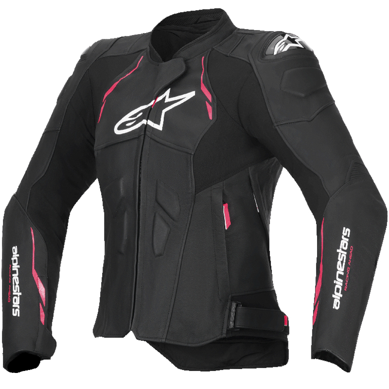 CHAQUETA ALPINESTARS STELLA DUSK LADY BLACK/DIVA PINK/WHITE
