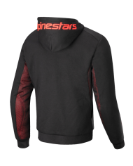 SUDADERA ALPINESTARS CHROME AIR SPORT BLACK/RED FLUO