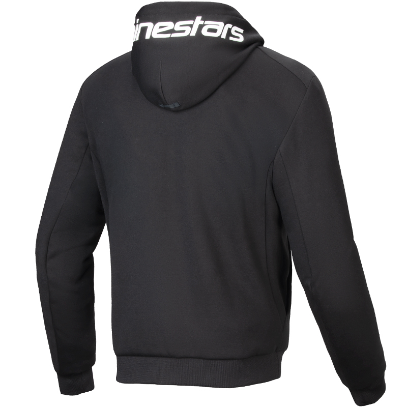 SUDADERA ALPINESTARS CHROME V2 SPORT BLACK/WHITE