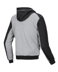 SUDADERA ALPINESTARS CHROME V2 SPORT BLACK/GREY HEATHER/TURQUOISE