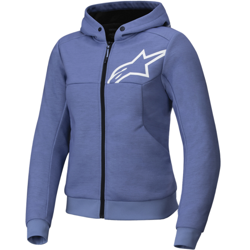 SUDADERA ALPINESTARS STELLA CHROME V2 SPORT LADY BLUE/VIOLET/WHITE