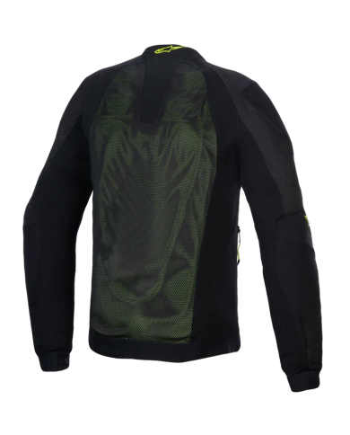 CHAQUETA ALPINESTARS TROOP-AIR BLACK/YELLOW FLUO