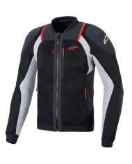 CHAQUETA ALPINESTARS TROOP-AIR-PRO BLACK/ASH GRAY/BRIGHT RED