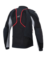 CHAQUETA ALPINESTARS TROOP-AIR-PRO BLACK/ASH GRAY/BRIGHT RED