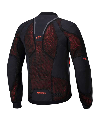 CHAQUETA ALPINESTARS TROOP-AIR PRO BLACK/RED FLUO
