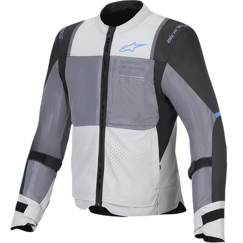 CHAQUETA ALPINESTARS ST-2 AIR ICE GRAY/DARK GRAY/BLACK
