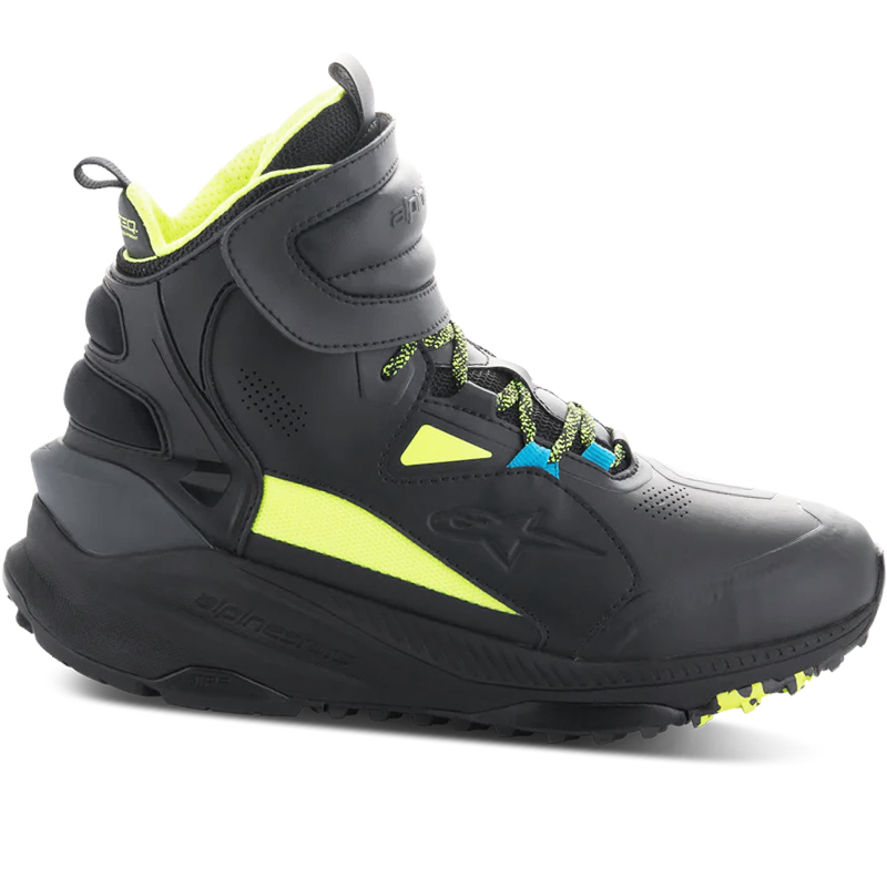 ZAPATILLAS ALPINESTARS SPEEDSTREET BLACK/LIME/BLUE OCEAN