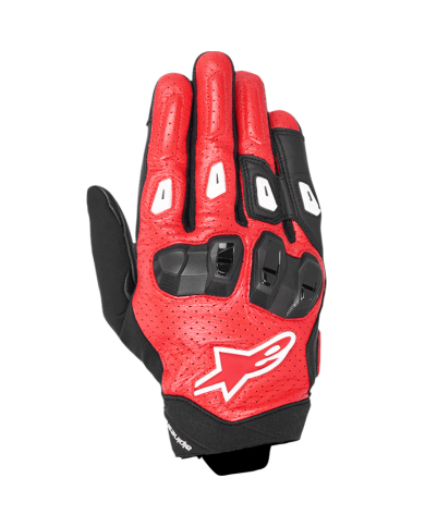 GUANTES ALPINESTARS SP X 7 BLACK/BRIGHT RED/WHITE