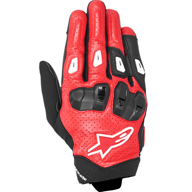 GUANTES ALPINESTARS SP X 7 BLACK/BRIGHT RED/WHITE