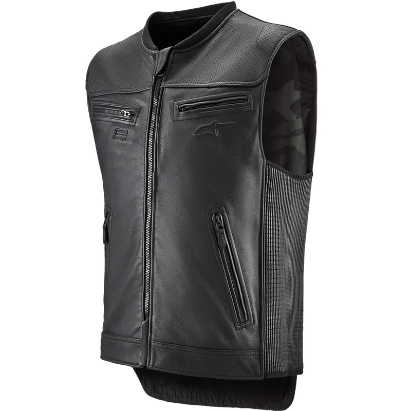 CHALECO ALPINESTARS TECH-AIR 3 V2 AIRBAG SYSTEM LEATHER BLACK