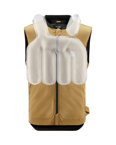 CHALECO ALPINESTARS TECH-AIR 3 V3 AIRBAG SYSTEM CANVAS TAN