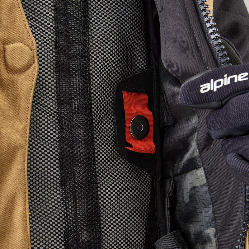 CHALECO ALPINESTARS TECH-AIR 3 V3 AIRBAG SYSTEM CANVAS TAN