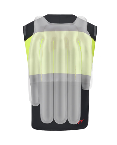 CHALECO ALPINESTARS TECH-AIR 3 V3 AIRBAG SYSTEM BLACK/YELLOW FLUO