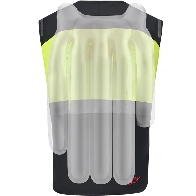 CHALECO ALPINESTARS TECH-AIR 3 V3 AIRBAG SYSTEM BLACK/YELLOW FLUO