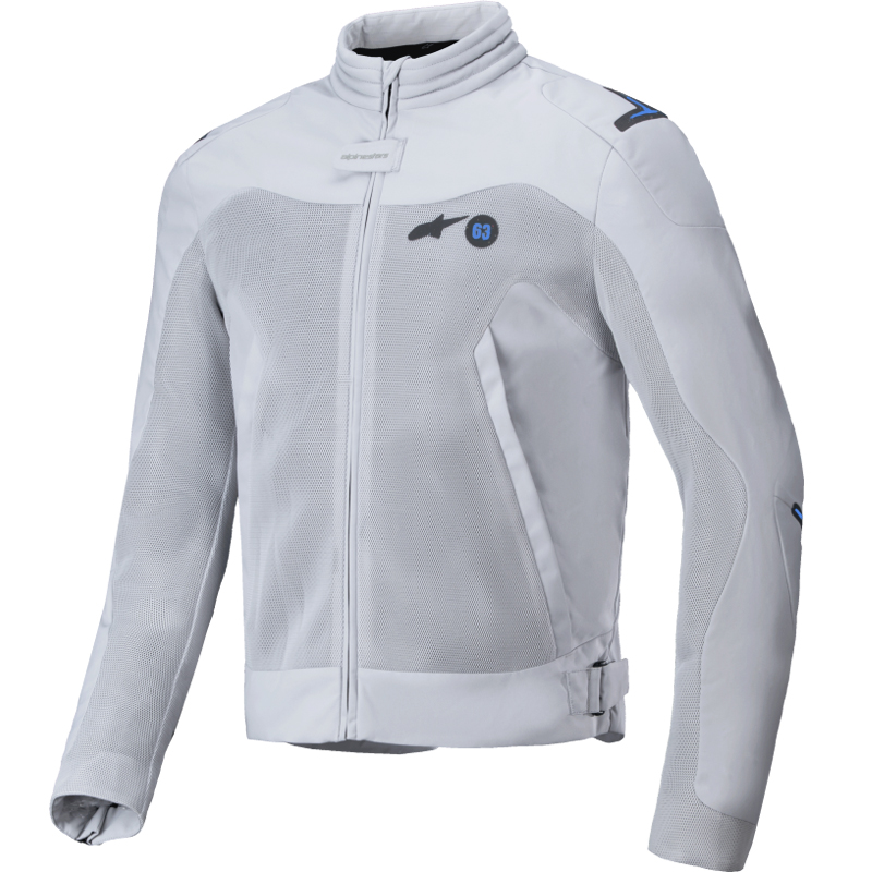 CHAQUETA ALPINESTARS CIRCAL-1 AIR METAL GRAY/METHYL BLUE