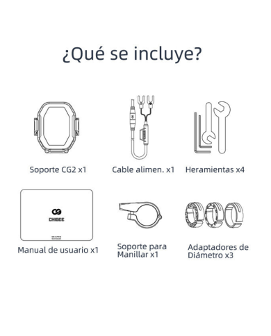 SOPORTE PARA SMARTPHONE CHIGEE CG-2 CON CARGA INALAMBRICA MFP0009