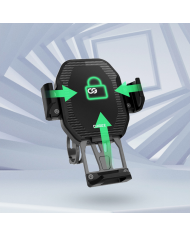 SOPORTE PARA SMARTPHONE CHIGEE CG-2 CON CARGA INALAMBRICA MFP0009