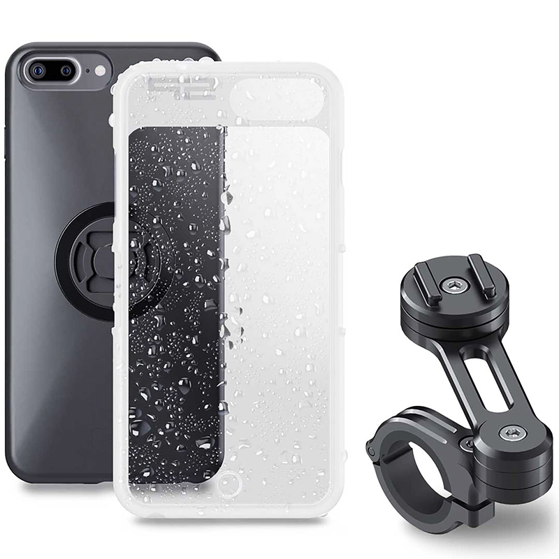 KIT SOPORTE Y FUNDAS SP CONNECT MOTO BUNDLE IPHONE 8+/7+/6S+/6+