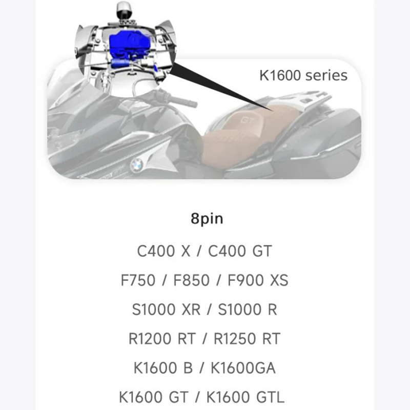 CONTROL REMOTO CHIGEE RC CAN BMW 8 PINES MFP0121 PARA AIO