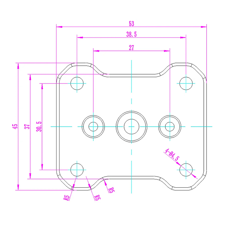 SOPORTE CHIGEE MFP0059 PARA BMW R1200RT/R1250RT/K1600