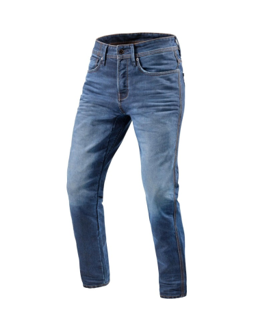 PANTALONES VAQUEROS REVIT REED SF L30 AZUL MEDIO GASTADO