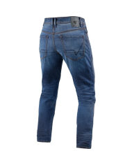 PANTALONES VAQUEROS REVIT REED SF L30 AZUL MEDIO GASTADO