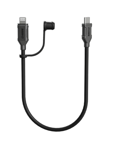 CABLE DE CARGA RAPIDA CHIGEE MFP0096 PARA SISTEMAS TR100/CG2 TIPO USB-C/IPHONE
