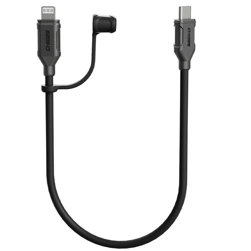 CABLE DE CARGA RAPIDA CHIGEE MFP0096 PARA SISTEMAS TR100/CG2 TIPO USB-C/IPHONE