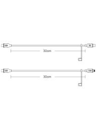 CABLE DE CARGA RAPIDA CHIGEE MFP0096 PARA SISTEMAS TR100/CG2 TIPO USB-C/IPHONE