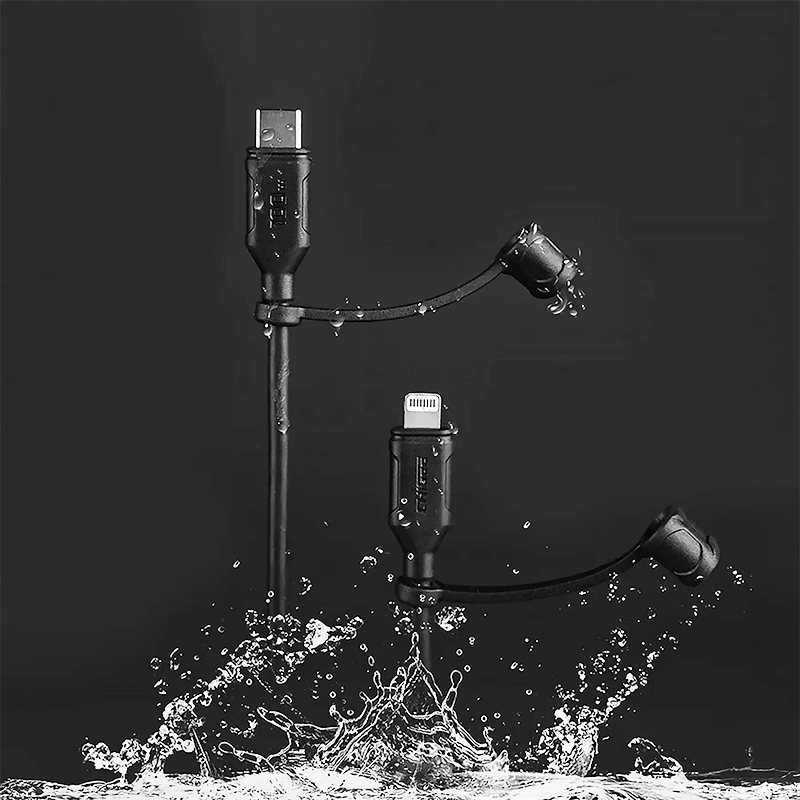 CABLE DE CARGA RAPIDA CHIGEE MFP0096 PARA SISTEMAS TR100/CG2 TIPO USB-C/IPHONE