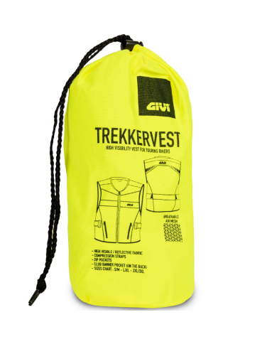 CHALECO ALTA VISIBILIDAD GIVI VEST02 TREKKER VEST
