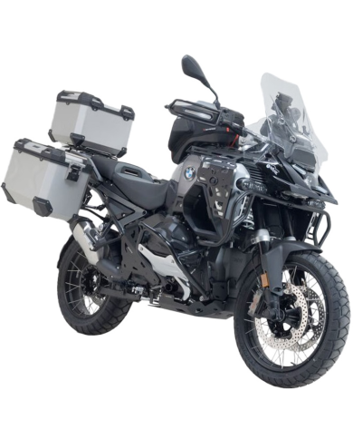 PACK MALETAS LATERALES + BAUL + BOLSAS + SOPORTES SW-MOTECH BMW ADV.07.976.75100/S