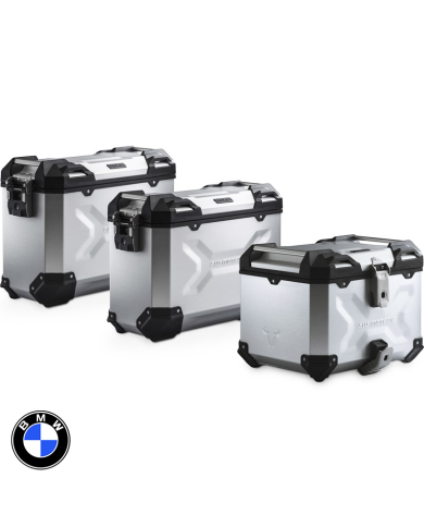 PACK MALETAS LATERALES + BAUL + BOLSAS + SOPORTES SW-MOTECH BMW ADV.07.664.75200/S