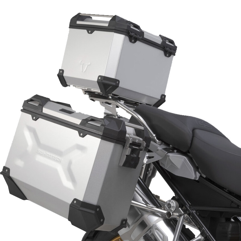 PACK MALETAS LATERALES + BAUL + BOLSAS + SOPORTES SW-MOTECH BMW ADV.07.664.75200/S