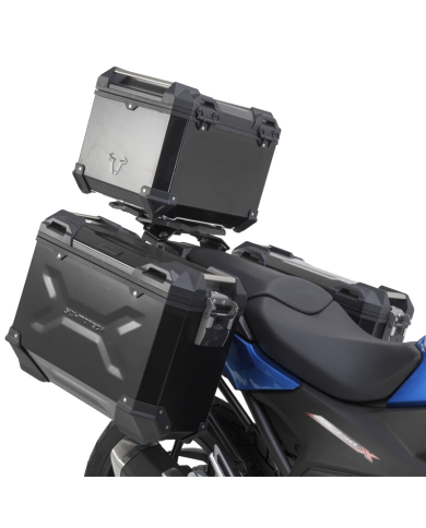 PACK MALETAS LATERALES + BAUL + BOLSAS + SOPORTES SW-MOTECH HONDA ADV.01.699.75001/B