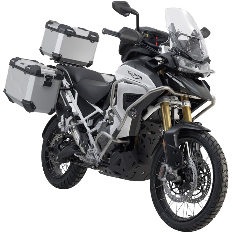 PACK MALETAS LATERALES + BAUL + BOLSAS + SOPORTES SW-MOTECH TRIUMPH ADV.11.905.75102/S