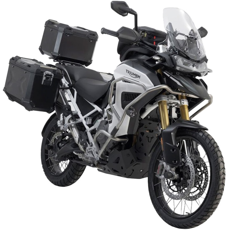 PACK MALETAS LATERALES + BAUL + BOLSAS + SOPORTES SW-MOTECH TRIUMPH ADV.11.905.75102/B