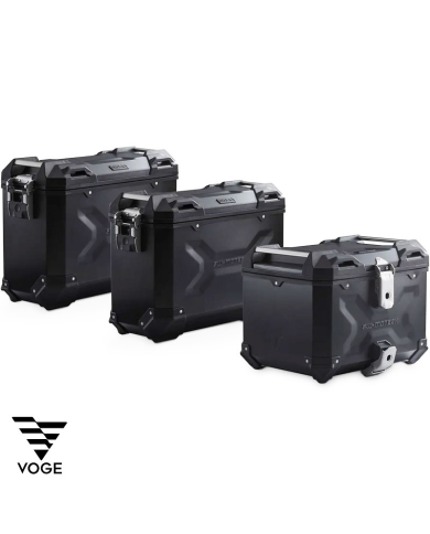 PACK MALETAS LATERALES + BAUL + BOLSAS + SOPORTES SW-MOTECH VOGE ADV.02.643.75000/B