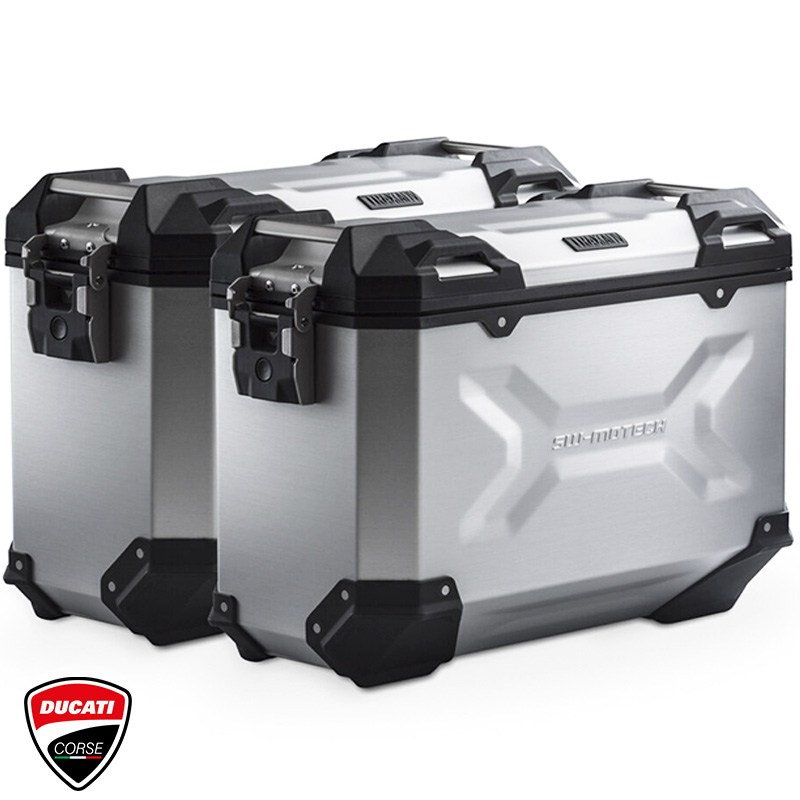PACK MALETAS LATERALES + BOLSAS + SOPORTES SW-MOTECH DUCATI KFT.22.807.70000/S