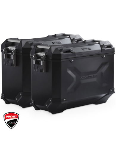 PACK MALETAS LATERALES + BOLSAS + SOPORTES SW-MOTECH DUCATI KFT.22.807.70000/B