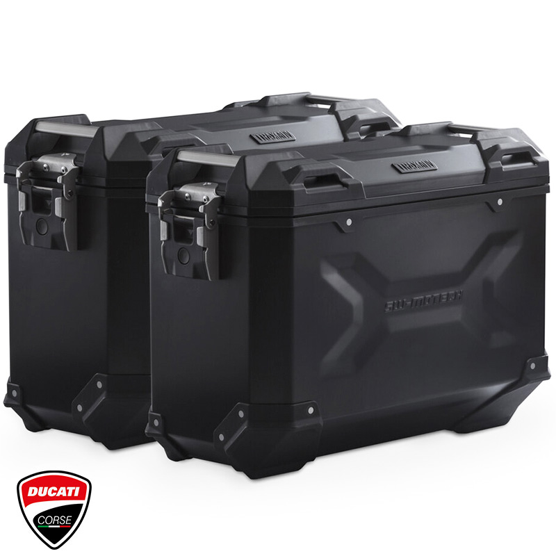 PACK MALETAS LATERALES + BOLSAS + SOPORTES SW-MOTECH DUCATI KFT.22.807.70000/B