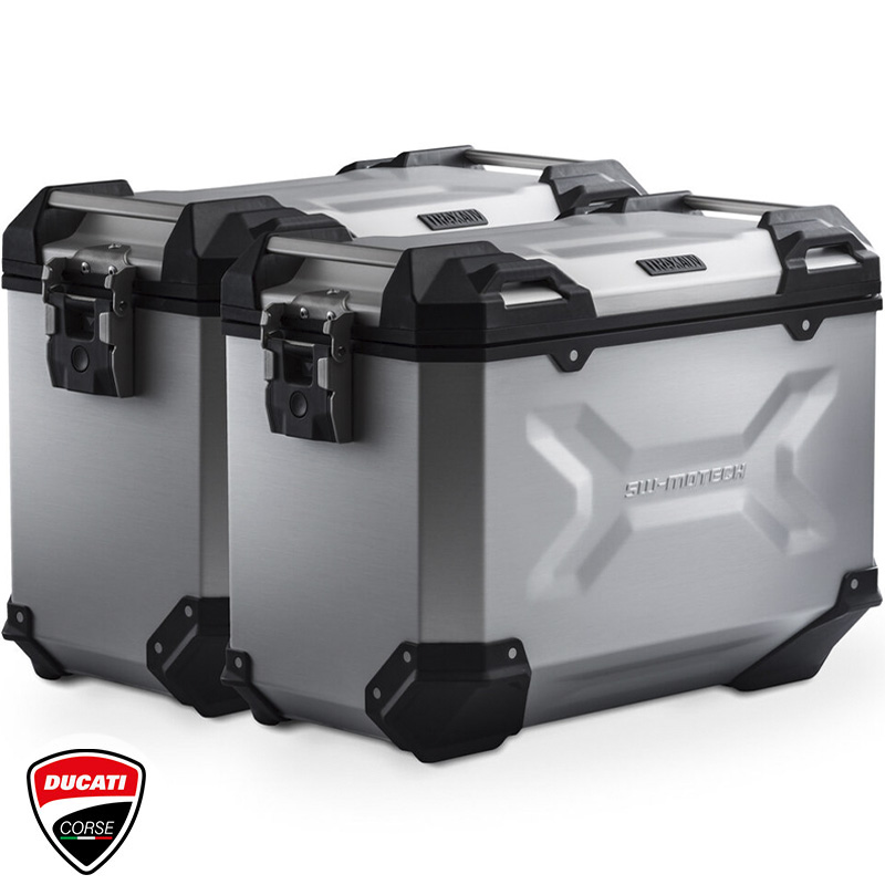 PACK MALETAS LATERALES + BOLSAS + SOPORTES SW-MOTECH DUCATI KFT.22.807.70100/S