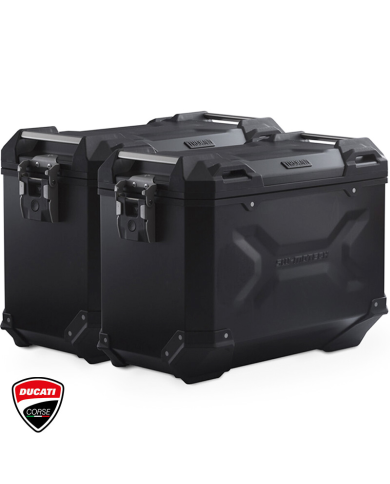 PACK MALETAS LATERALES + BOLSAS + SOPORTES SW-MOTECH DUCATI KFT.22.807.70100/B