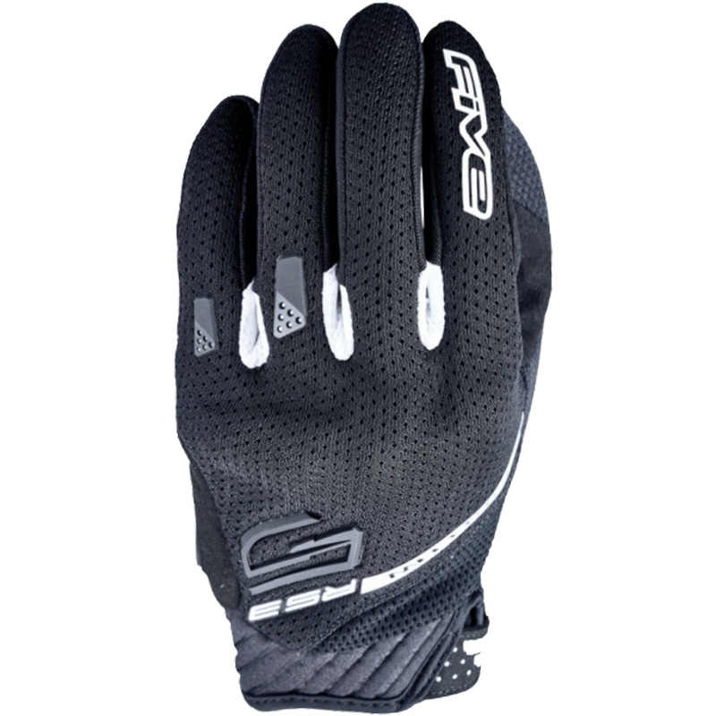 GUANTES FIVE RS3 EVO AIRFLOW NEGRO/BLANCO