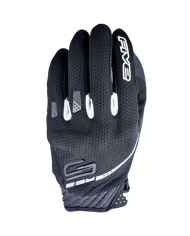 GUANTES FIVE RS3 EVO AIRFLOW NEGRO/BLANCO
