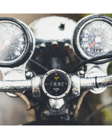 NAVEGADOR BEELINE MOTO II METAL PLATA