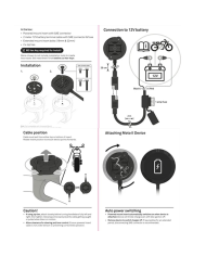 SOPORTE CON ALIMENTACION BEELINE MOTO II POWERED MOUNT